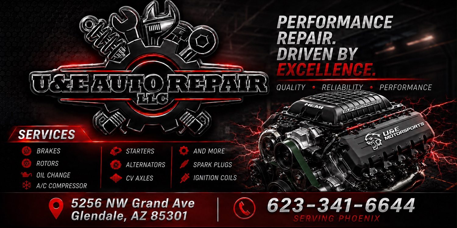 U&E Auto Repair LLC – Performance Repair. Driven by Excellence.